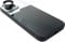 SYSTEM-S Zoom Lens 3X Tele Obiettivo Filtro con Custodia Nero per iPhone 14 Pro