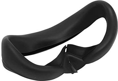 Funda de Silicona para la Cara para Pico 4, Funda de Silicona a Prueba de Sudor, Almohadilla para los Ojos, Funda de Cojín para la Cara para Auriculares Pico 4 VR (Negro)