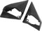 W124 Spiegel Gummidichtungen, Rückspiegel Gummidichtung A1248100879 A1248101616 Paar Außenspiegel Gummidichtungen Linke Rechte Seite Ersatz für E-Klasse W124 1985-1995 C-Klasse W201 1983-1993