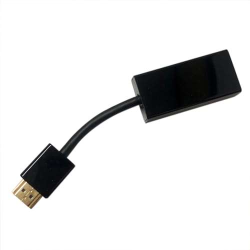 ZAHARA DAIY Mini HDMI to VGA Adattatore Cavo di Conversione