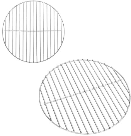 Outspark Accessories Kit for Weber 14'' Smokey Joe/Smokey Joe Silver and Gold and Tuck-n-Carry Grills,Cooking Grate and Charcoal Grate Replacement Parts for Weber 7431 7439