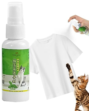 Flüssiges Katzenminze-Spray,50 ml natürliche flüssige Katzenminze | Katzenberuhigungsspray, hilft Stress zu reduzieren und Katzen zu entlasten, Katzenzubehör für Katzen und Kätzchen für den
