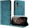JayModCase Cover per Huawei P Smart Z / Y9 Prime 2019, Flip In Pelle PU Custodia con Pellicola Protettiva Supporto Slot Schede Protezione Integrale Chiusura Magnetica per Huawei Y9 Prime 2019 (Verde)