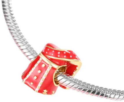 KPERXIS 925 Silber Perlen Anhänger Traditionelle Aristokratische Kleidung Emaille Charms Fits Diy Armband Charm Schmuck Herstellung, Edle Kleidung, a
