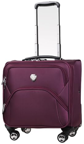 GOTYKE Laptop Trolley Business Rolling Laptop Case Laptoptasche mit Rollen Bis zu Laptop wasserdichte Aktentasche für Reisen/Schule/Männer/Frauen(13,41 * 19 * 39CM)