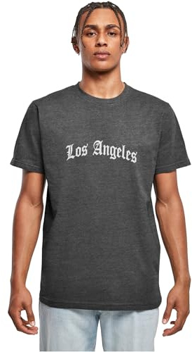 Mister Tee Herren Los Angeles Wording Tee