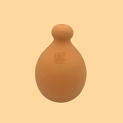 Lutoya | Chantepleure Artisanale Fait-Main 100% céramique | Arrosoir Pouce pour des semis et Plantes en Bonne santé | Arrosage en Douceur | Facile, Efficace | Chantepleure Europe - 70 cl