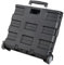 Rolling Crate on Wheels Storage Bin with Wheels and Pull Handle Foldable Utility Cart Folding Cart for Teachers Sundries Book