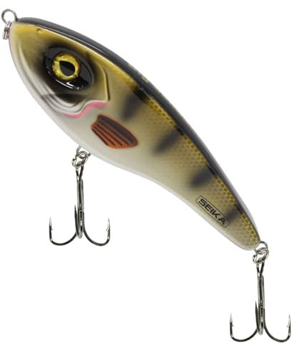 Seika Pro Wobbler Big Sendai 145mm 55g - Jerkbait, Farbe:Striped Brownie