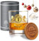 CROWNLY CRYSTAL® Verre à Whisky Personnalisé Gravé - Cadeau Original Pour Homme, Copain ou Amie (T)