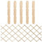 Furniture Select-Lot de 5 clôtures en bois de sapin massif 180 x 80 cm