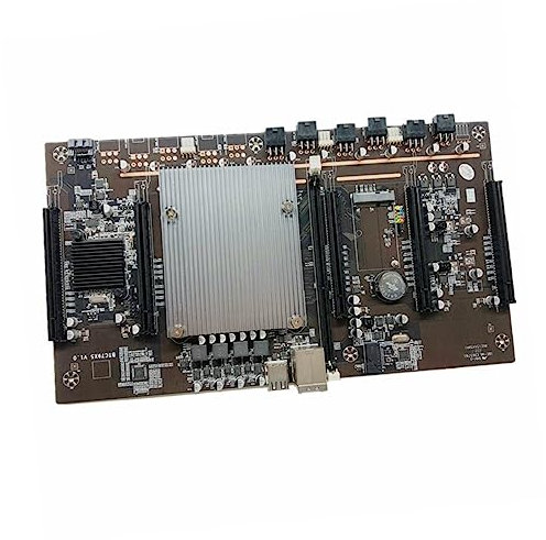 Gadpiparty Mining Motherboard High Gpu Easy to Install Low Power Consumption for Mining Setup