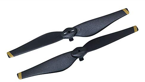 STYOZDH Propellerblatt 5332S, CCW/CW, geräuscharm, aus Kohlefaserverbundwerkstoff, passend für DJI Mavic Air Drohne/Quadrocopter(Set of 2-Gold)