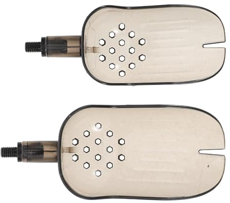 Zerodeko Cuillère à Appâts Télescopique en Plastique 2Pcs Tête Large 8Mm, Compatible pour Pêche en Extérieur et Lancer Précis à Longue Distance