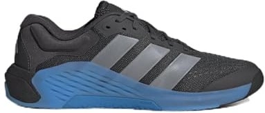 adidas Dropset 4 Training Shoes, Carbon / Grey / Ray Blue, 44 2/3 EU