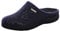 Rohde 6550 Bari Schuhe Damen Hausschuhe Pantoffeln Softfilz Weite G, Größe:42 EU, Farbe:Blau