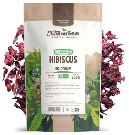 Fleurs d'Hibiscus Bio - 200 g - Karkadé