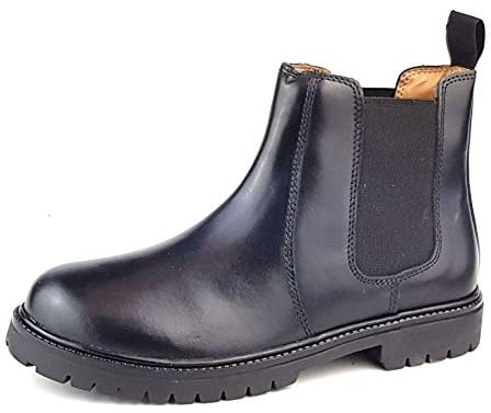 Frank James Rutland Boys Girls Chelsea Leather Dealer Boots Infant Junior
