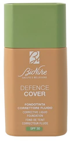 Bionike Defence Cover Fond de Teint Correcteur Fluide 102 Sable 40ml - Effet Naturel/Poudré pour Peau Sensible