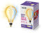 WiZ Tunable White Amber LED Lampe E27 (390 lm), PS160, 25 W Filament Lampe im Vintage Design mit bernsteinfarbenem dimmbarem Licht, smarte Lichtsteuerung über WLAN per Stimme/App