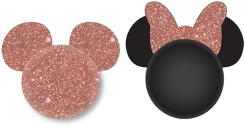 Disney Rose Gold Mickey and Rose Gold Minnie Antenna Topper