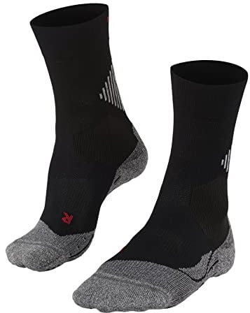 FALKE Unisex 4 GRIP Socken schnelltrocknendes atmungsaktives Funktionsmaterial mittelstarke Polsterung stabilisierend verletzungsvorbeugend bester Halt mit Noppen aus Silikon 1 Paar | maximaler Halt für schnelle Richtungswechsel