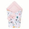 Bellochi 2in1 Baby Einschlagdecke Babyhörnchen - 100% Baumwolle Wickeldecke - 75 x 75 cm - für Kinderwagen, Babybett oder Kindersitz - Ganzjährig - ÖKO-TEX Zertifiziert - Wald