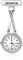 ALBERTBAND Montres de Poche Infirmière Personnalisées Montre de Poche avec épingle Nom Montre Infirmière Portable Montre à Quartz Numérique pour la Fête des Mères Noël (Argent2)