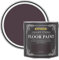 Rust-Oleum Dark Purple Scratch-Resistant Floor Paint in Matt Finish - Mulberry Street 2.5L