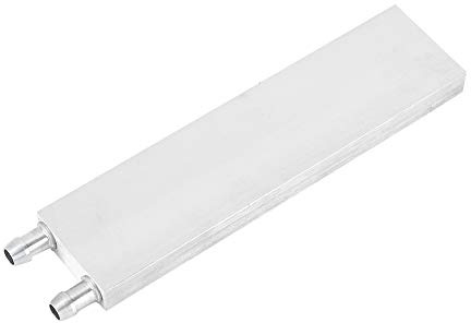 BuyWeek Wasserkühlblock, Aluminiumlegierung Kühlkörper CPU Wasserkühler für PC Computer CPU Wasserkühlung(40x120mm)