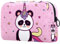 Trousse De Maquillage Licorne Panda Fond Rose Trousse De Toilette De Voyage Maquillage Organisateur