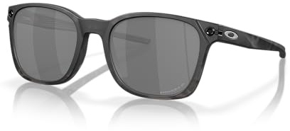 Oakley Herren-Sonnenbrille, mattschwarzer Schildkrötenrahmen, polarisierte Gläser, 55 mm, Mattschwarze Schildkröte