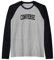 Converse Texas TX Sportliches Vintage-Design, sportliches Design, Schwarz Raglan