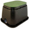 Generisch RAIN Ventilkasten Ventilbox Verteilerkasten Bewässerung Rund Jumbo Standard mit Kugelhahn 3/4 mit Deckel - Auswahl (Mini)