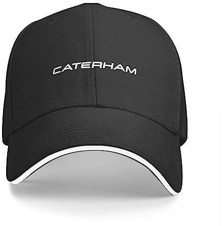 TQASER Basecap Auto Caterham Text Logo Mütze Baseballmütze Pelzmütze Wanderhut Mütze Mann Damen Geschenk