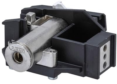 ABUS n4_97168 Blo+Bra Acc It1 Plus Battery Compartment Lock, Silver, Standard Size