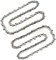 2 catene per sega da 25 cm, 1,1 mm, 3/8, 40, compatibili con Parkside PKSA 20-Li C3 / CL14340TL