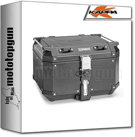 kappa koffer kfr480b k'force 48 lt + alu trager monokey kompatibel mit bmw r 1250 gs 2019 2020 2021 2022 2023 mototopgun