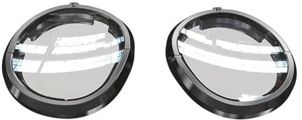 HMHAMA 1 Paar VR magnetische Myopie-Linse für Meta Quest 3 Objektiv, Anti-Blaulicht Myopie Sehstärke Linse, VR Professional Myopie Brille Zubehör (-5.0D)