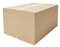 eurokraft | basic | Wellpapp-Faltkarton | Länge 600-799 mm | Innenmaße 600 x 600 x 500 mm | VE 5 Stk