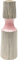 Kare Design Vase Calabria, Rosa, Deko Vase, Blumenvase, Porzellan, handgearbeitet, Unikat, 41 cm (H)
