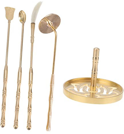Cabilock 1 Jeu Modèle d'encens Chinois Ensemble dencens encensoir Accessoires Moule à panettone kit de cérémonie d'encens Outils de Parfum de Bricolage Laiton Brûleur d'encens