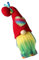 PRETYZOOM Muñeca Sin Rostro Muñeca Decoración Infantil Felpa Dinamarca Noruega De Peluche del Día De La Sin Rostro del Tío Sam Estatuilla Enana