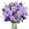 Fairblo Fiori Artificiali Rose Viola Seta Ortensie Fiori Finti per Decorazioni Per la Casa, Cucina, Centrotavola, Matrimonio, Decorazione Interna ed Esterna