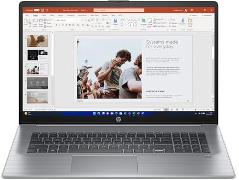 HP 470 G10 Notebook 17.3 FHD – i5-1335U (10 Cores,1.3/4.6GHz), Intel UHD Graphics, 1TB PCIe Gen 4.0x4 NVMe, 16GB DDR4, WIFI 6 & BT 5.2, UK Keys, Windows 11 Pro (Renewed)