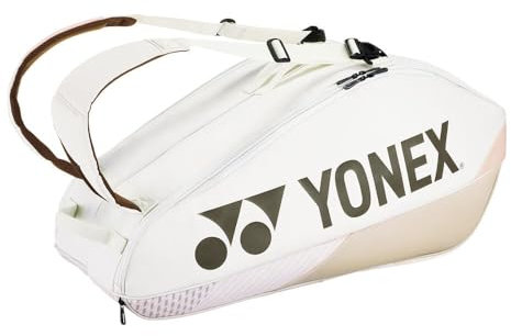 YONEX Pro Racquet Bag 8 Pcs Sand Beige Schlägertasche Beige - Rosa