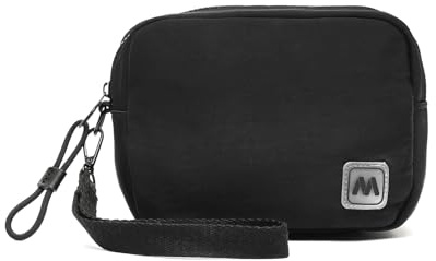 MISAKO Nire Reisetasche aus Nylon mit Handschlaufe Damen - Nire Schwarz 14x19x8 cm