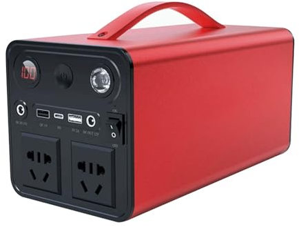 SDAJS Centrale électrique Portable 310 Wh Batterie Externe Générateur Solaire Onde sinusoïdale Pure pour Les Essentiels du Camping
