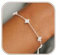 ZOERAY Armband Damen Gold Silber Verstellbar 18K Vergoldet Herz Charm Armband Kleeblatt Armband mit Zirkonia Armbänder Blumen Armkette Bracelet Wasserfester Schmuck Geschenke für Frauen Mädchen