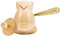 GLEAVI Jarra Para Café Transparente Cafetera Con Mango Lateral Tetera De Vidrio Reutilizable